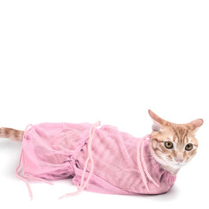 Sac multifonctionnel de lavage des ongles pour chat, accessoire de toilettage pour animaux de compagnie, anti-rayures, pour le bain, produit, livraison directe - Product Image 1