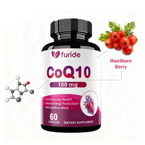 Cápsulas de Coenzima Q10 Ubiquinol de 200 mg, Suplemento OEM de Fábrica, Apoyo Energético, 60/90/120 Unidades - Product Image 5