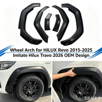 Kit de conversion pour pick-up, élargisseurs d'ailes thermoformés pour HILUX Revo 2015-2025, imitant le design OEM du Hilux Travo 2026
