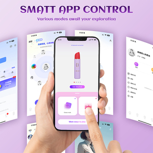 Nuovo Vibratore Multifunzionale a Forma di Rossetto con 3 Modalità di Suzione e 10 Modalità di Vibrazione, Stimolatore per Clitoride e Capezzoli, Giocattolo Sessuale per Donne - Product Image 6