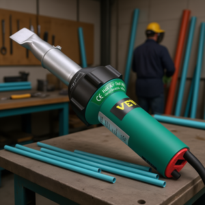 Soudeuse à air chaud pour plastique 1600W 230V pour le soudage du PVC, du TPO et du vinyle - Product Image 2