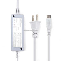 Adaptateur de prise secteur US EU pour chargeur mural N Wii U, cordon d'alimentation pour Wii U