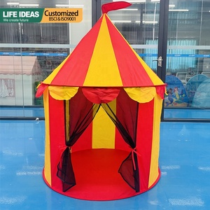 Fabricante personalizado nuevo amarillo y rojo princesa juego niños niñas grandes niños jugar tienda casa - Product Image 6