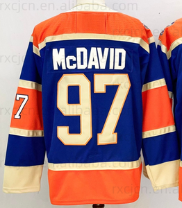 เสื้อฮ็อกกี้น้ำแข็งแบบปักลาย29 Leon draisaitl 97 connor McDavid 34 auston matthews - Product Image 3