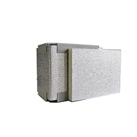 Conduits pré-isolés en mousse PUR, panneau composite en polyuréthane, feuille d'aluminium gaufrée argentée, panneau de conduit d'air, conduits rigides en mousse de 10 à 40 mm