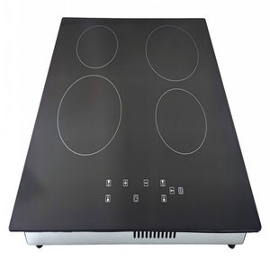 Table de cuisson électrique 4 brûleurs 6000W, plaque de cuisson électrique radiant intégrée - Product Image 5