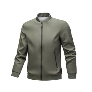 Veste haut de gamme pour homme, col baseball, printemps-automne, style business, anti-plis, décontractée, polyvalente, mode pour homme d'âge mûr, tendance - Product Image 4