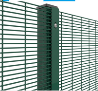 358 Veiligheids Elektrisch Hekwerk IJzerdraad Heetgedoopt Gegalvaniseerd Metalen Palen 6 Voet Eenvoudige Montage Boerderij Omheining 3D Modellering Trellis