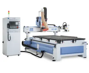 Yüksek hızlı Cnc Router Cnc UC 1224 yönlendirici oyma makinesi ahşap Cnc çift katmanlı adsorpsiyon vakum tablo ile