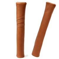 Housse de protection en cuir PU durable pour bâton d'alignement de golf rayé personnalisé, avec doublure douce, fournisseur direct d'usine