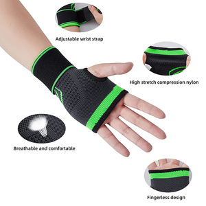 Soporte de Muñeca Elástico Ajustable para Tejer, Venda Deportiva para Mano, Muñequera de Gimnasio, Protector de Mano, Envoltura para Túnel Carpiano - Product Image 4
