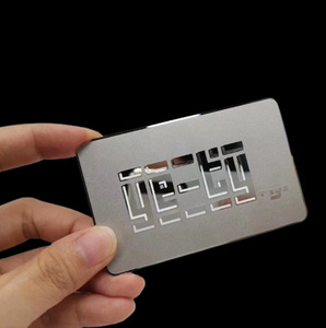 New Arrival VIP Metal Loyalty Membership <b>Card</b> Custom Logo - Product Image 3