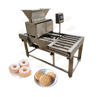 Machine automatique à rose, épandage et revêtement supérieur pour sésame, appareil d'épandage à donut, sucre en poudre, arrosage