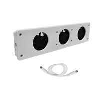 Amplificateur de radiateur à économie d'énergie 30% avec extension de RA03 pour 50-105mm pour radiateur à panneau en acier de chauffage central