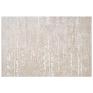 Tapis rectangulaire moderne et minimaliste Saint Anne, couleur crème, antidérapant, en fibre de polypropylène, pour salon, chambre, villa - Product Image 4