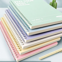 Carnet à spirale en papier épais A5, 120 pages, en stock – Cahier d'exercices pour étudiants, papeterie de bureau, cadeaux, Cahier Scolaire