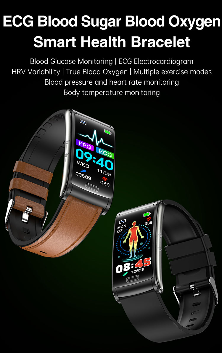 Health smart watch digital blood pressure display smart watch band heart rate monitor watch
