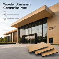 Panneaux composites en aluminium revêtus de PVDF écologiques pour l'extérieur, modernes et architecturaux, pour revêtement extérieur et mur-rideau