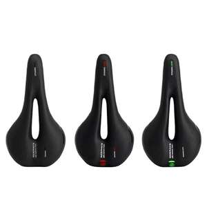 Selle de vélo Riderace avec mousse à mémoire de forme, zone dynamique renforcée, siège de vélo unisexe pour adultes, toutes saisons, confortable - Product Image 4