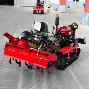 Máquina Aradora con Tracción en las 4 Ruedas Motocultor de Jardín Cultivador Agrícola Mini Tractor Oruga Cultivador - Product Image 6