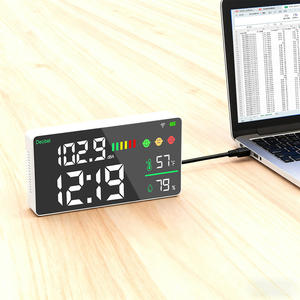 Wall Mounted Decibel Detector Com Transmissão De Dados Grande Display LED Noise DB Sensor <span class=keywords><strong>Sound</strong></span> Leader Nível Decibel Medidor para Casa - Product Image 3