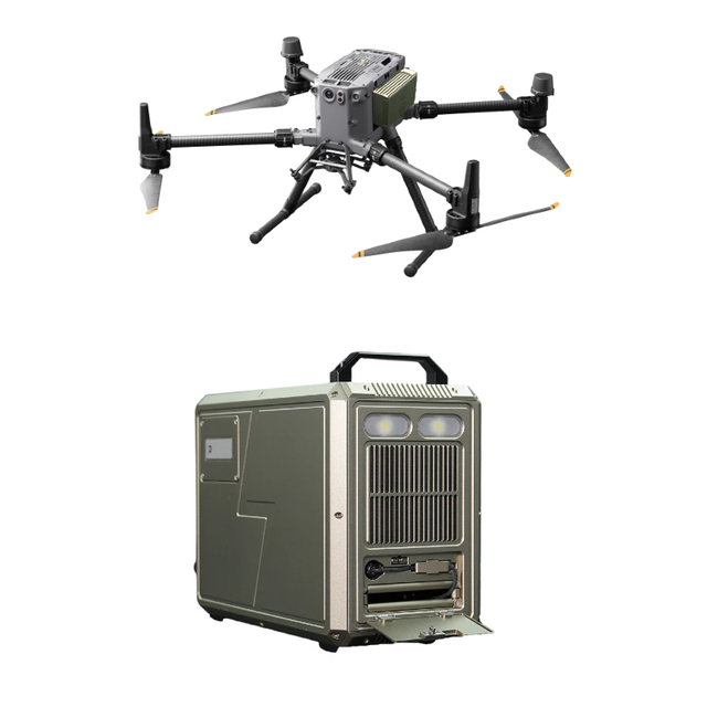 Matrice 350 Tethered Drone System for Construction & Emergency & Rescue Lighting