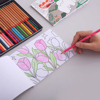 Tragbares DIY Cartoon-Graffiti-Notizbuch für Kinder, 30 Blatt Malbuch für Früherziehung