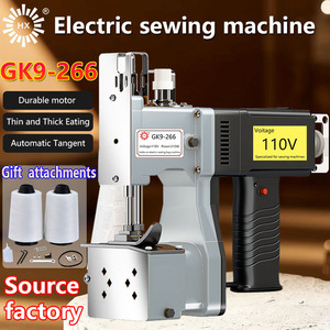 Máquina <span class=keywords><strong>de</strong></span> <span class=keywords><strong>Coser</strong></span> Manual Eléctrica Pequeña GK9-266 <span class=keywords><strong>de</strong></span> Alta Velocidad, <span class=keywords><strong>de</strong></span> Una Sola Aguja, con Puntada <span class=keywords><strong>de</strong></span> Cadena, Motor, para Sacos <span class=keywords><strong>de</strong></span> <span class=keywords><strong>Arpillera</strong></span> y <span class=keywords><strong>Bolsas</strong></span> <span class=keywords><strong>de</strong></span> Arroz - Product Image 2