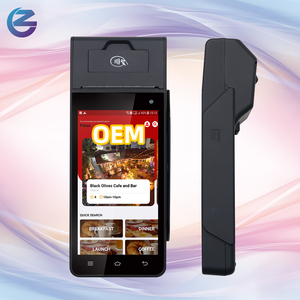 Terminal de point de vente Android intelligent Z90 avec imprimante, lecteur de codes-barres, 4G, NFC et lecteur d'empreintes digitales biométriques pour la restauration, le commerce de détail et la billetterie de bus - Product Image 1