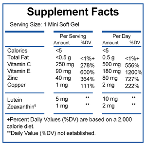 OEM ODM Personnaliser les capsules molles de vitamines pour les yeux pour adultes, lutéine, zéaxanthine, vitamine C, E, <span class=keywords><strong>zinc</strong></span>, cuivre, complément alimentaire pour la santé des yeux - Product Image 3