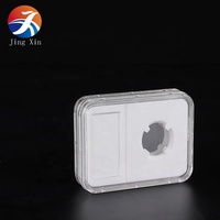 Bavettes tactiles pour pièces de monnaie, en acrylique, taille de 14mm à 40mm, 1 pièce