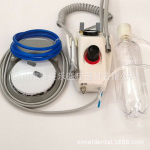 เครื่องกรอฟันแบบพกพาพร้อมโครงพลาสติกเรียบง่าย ตั้งโต๊ะ แบบ 4 รู และ 2 รู  มีแหล่งจ่ายไฟฟ้า  พร้อมจำหน่าย - Product Image 6