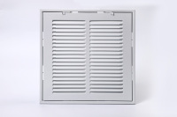 Grille de ventilation carrée moderne en plastique RAF1010 pour système CVC, diffuseur de sol, sortie d'air pour installation au plafond d'atelier, retour d'air