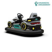 Voiture tamponneuse électrique Phantom Knight pour adultes et enfants, parc d'attractions, usage commercial, alimentée par batterie, lumières LED, rotation à 360°, CE, OEM, ODM