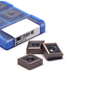 Insertos de Carburo de Tungsteno CNMG 120404 OEM en Forma de Rombo para Torno CNC - Product Image 1