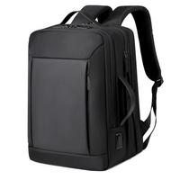 Sac à dos professionnel extensible pour ordinateur portable, étanche, avec port de chargement USB, antivol, grande capacité, pour voyage, vente en gros, logo personnalisé