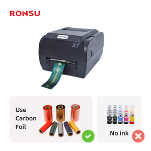 Thermal Transfer <strong>Ribbon</strong> Label <strong>Printer</strong> Industrial Grade Clothing Label Washed Mark Satin <strong>Ribbon</strong> <strong>Printer</strong> Machine - Product Image 2