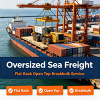 Solutions de chargement professionnelles : Service de grue pour marchandises surdimensionnées de Chine vers le monde entier – Logistique de transitaire pour charges lourdes