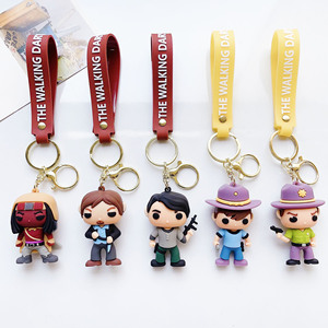 Horror Killer 3D PVC Dibujos animados Anime Película Personajes UV Impreso Ecológico Llavero - Product Image 3