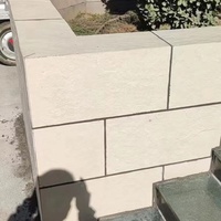 Pierre artificielle décoration douce extérieure pas cher carrelage mural flexible