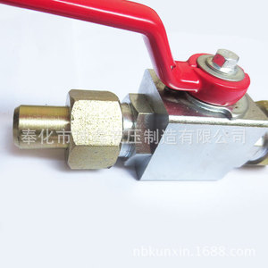วาล์วไฮดรอลิกเหล็กกล้าคาร์บอน YJZQ-J15W แบบเกลียว ทนแรงดันสูง 700 psi สำหรับงานลม - Product Image 5