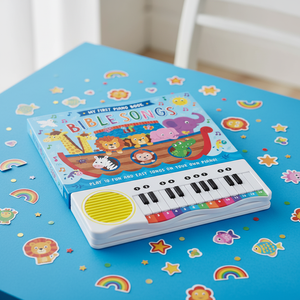 Livre sonore d'éveil musical pour bébés avec sons de piano, livre musical pour enfants - Product Image 2