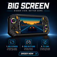 Konsol Game Video RG56 PRO RK3562 CPU Baru yang Tangguh, Layar 5.5 Inci, Arcade Saku, WIFI, Pertarungan Online, Terhubung ke TV, OEM, Ekspor Massal
