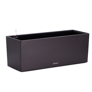 Leizisure Grand Jardinage Maison <span class=keywords><strong>Rectangulaire</strong></span> Marchandises Fenêtre En <span class=keywords><strong>Plastique</strong></span> Planteur Boîtes Auto Arrosage Pot De Fleur - Product Image 1