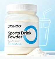 Poudre de boisson sportive JAYHOO Glucose Fructose 2:1, poudre de glucides énergétiques, OEM ODM disponible