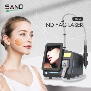 Máquina portátil da remoção da pigmentação da tatuagem do laser do Nd Yag com cabeça preta do tratamento da boneca 1064nm 532nm - Product Image 3