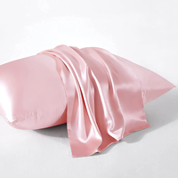 OEM Logo Luxe 19 Momme 100% Taies d'oreiller en soie Super Soft Queen Fermeture à glissière cachée pour la maison Hôtel Vente en gros Soie véritable