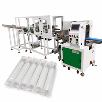 Machine d'emballage et de conditionnement numérique pour gobelets avec compteur de quantité pour gobelets jetables en papier et en plastique