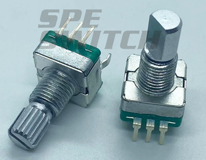 Ec11 bộ mã hóa gia tăng loại dày trục xoay 360 độ 15/30 định vị xung 20/20 định vị xung kim loại AB - Product Image 5