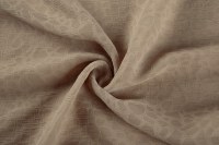 Voile pour enfants en polyester et mousseline de soie, directement de l'usine, effet froissé, motif écossais, antistatique, résistant aux plis, matière toutes saisons